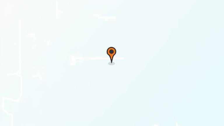 Kort over OceanVelo's placering på Strandvejen, Helsingør